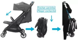 Carrinho de bebe Travel System Eva Trio, Maxi-Cosi, o melhor carrinho com bebê conforto
