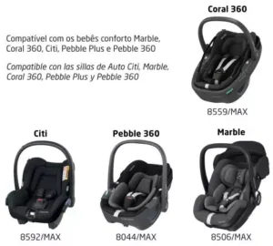 O carrinho Travel System Eva Trio, Maxi-Cosi possui bebê conforto e é um dos melhores produtos do mercado